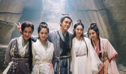 《倚天屠龍記》殺青,四大女主傻傻分不清,滅絕師太最具辨識(shí)度